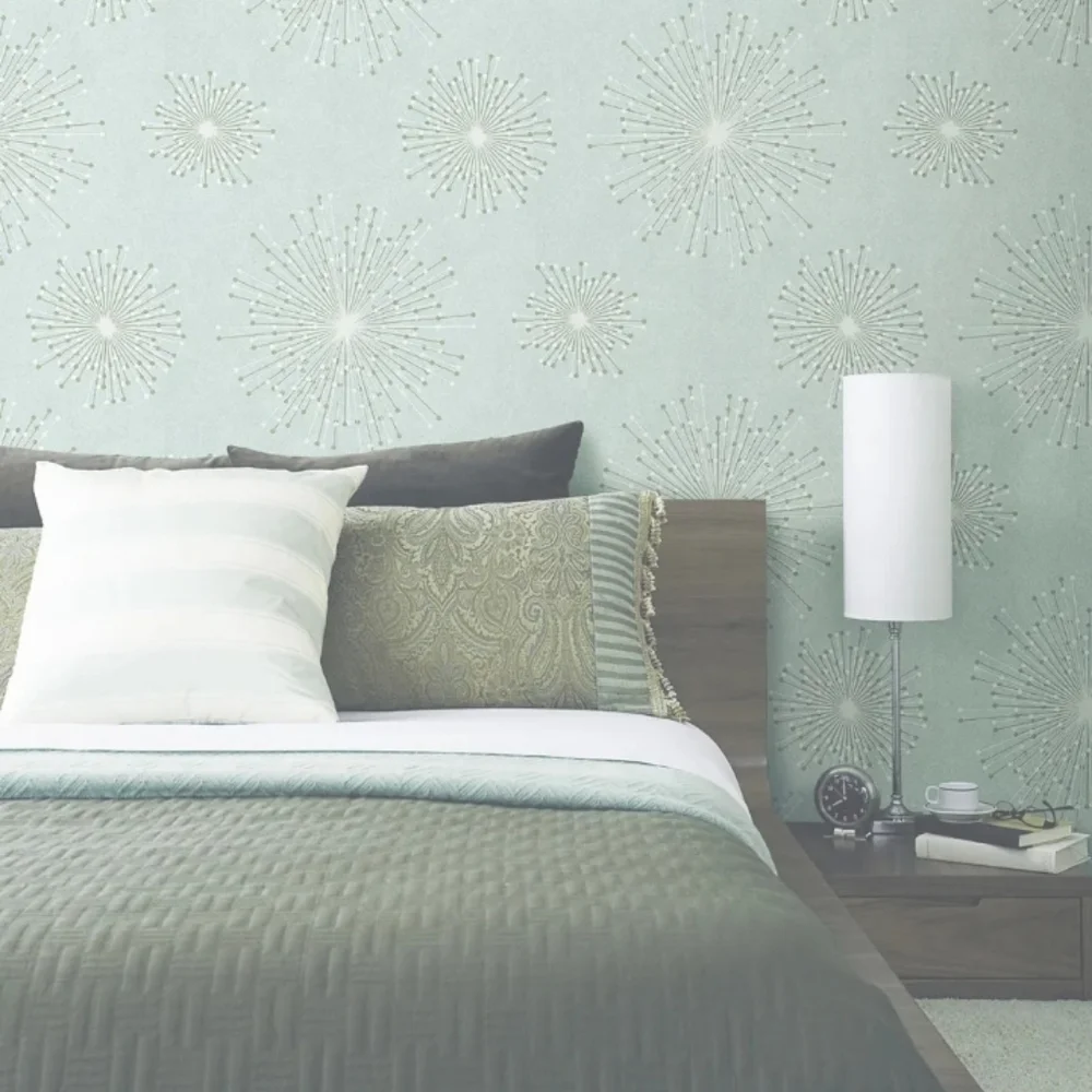 Wallpaper Kenneth James Verve Jetson Starburst Silver